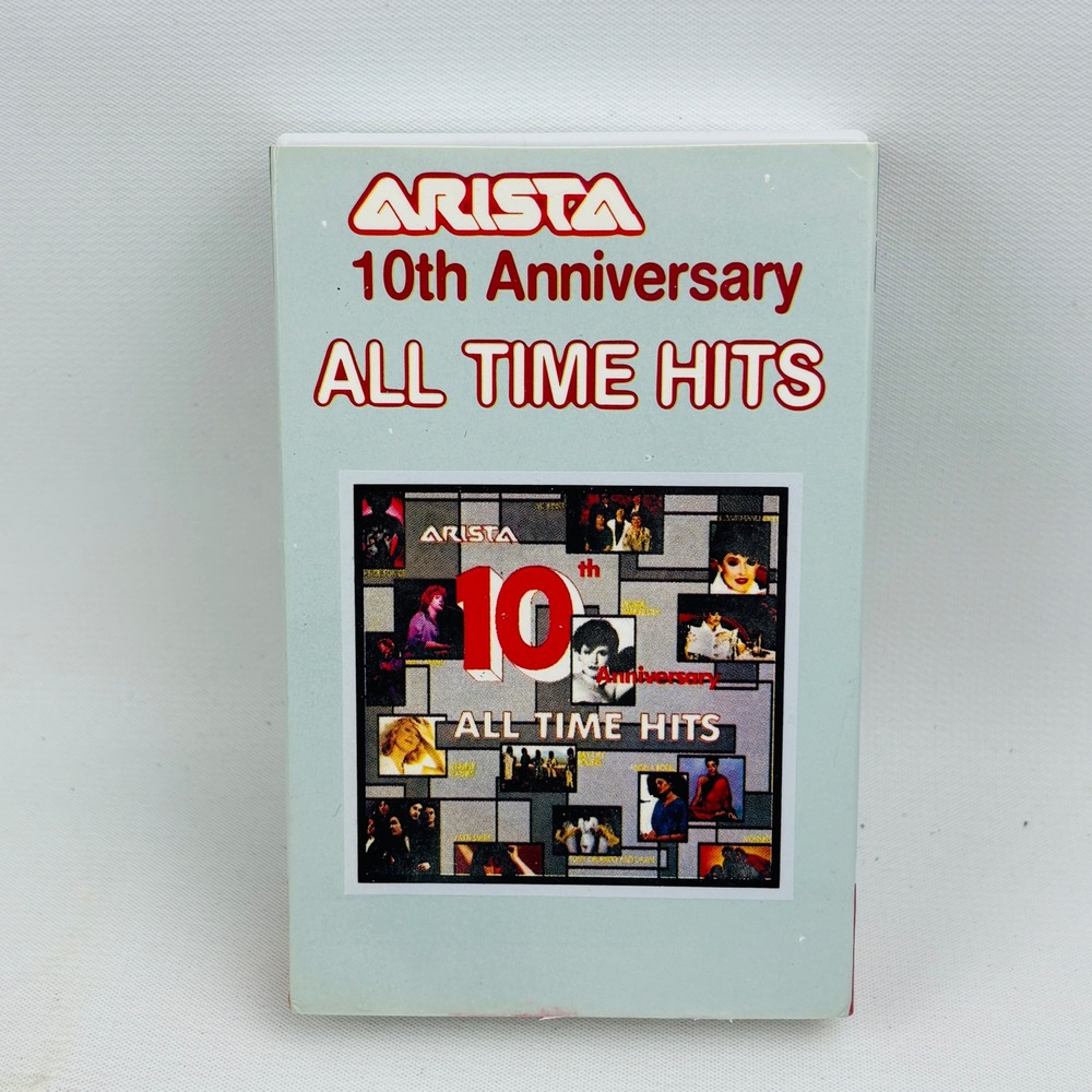 Arista 10th Anniversary All Time Hits Cassette Tape Korea Import Compilation